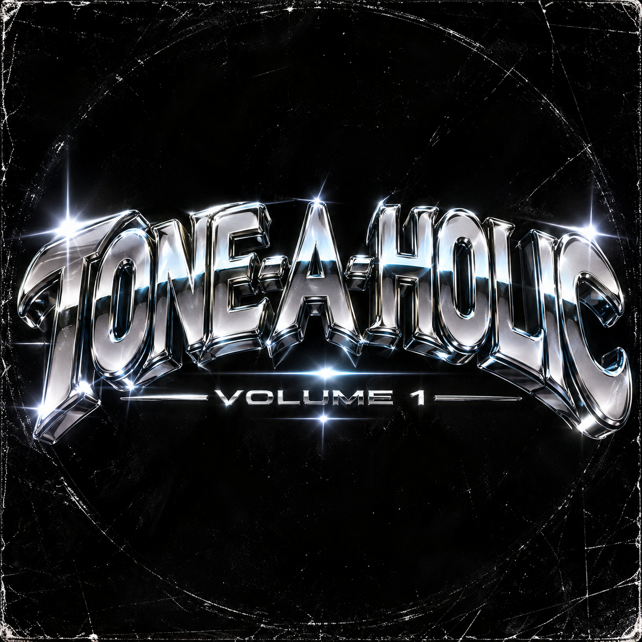 TONE-A-HOLIC VOL 1 drum kit cover artwork